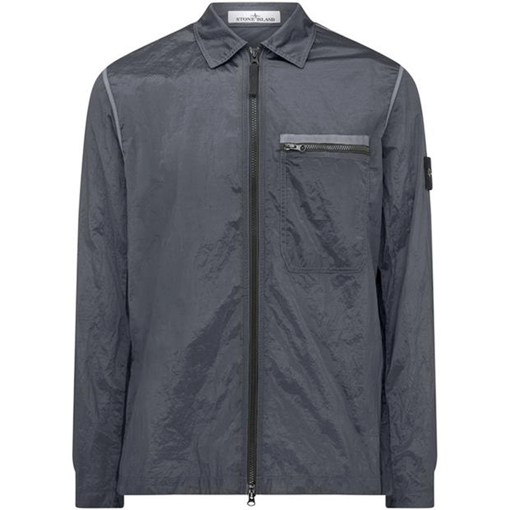 Stone Island Nylon Metal Overshirt - Blue